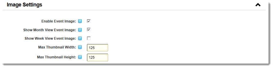 Image Settings